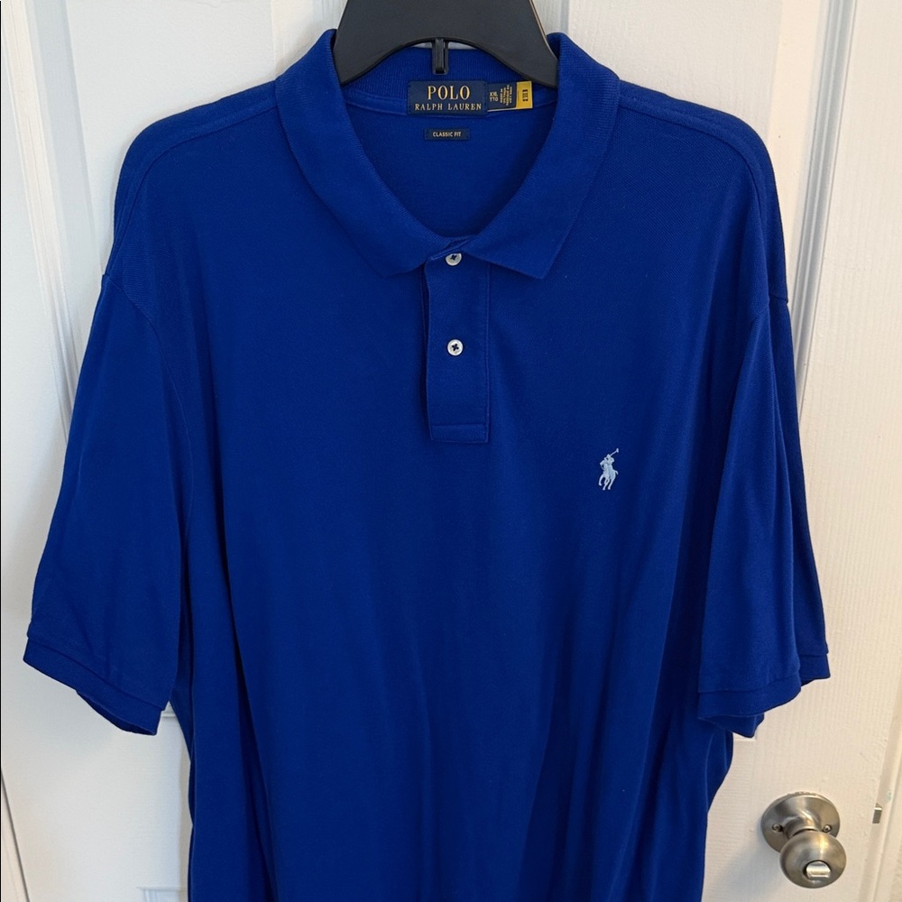 Polo by Ralph Lauren Men's Royal Blue Polo Shirt
